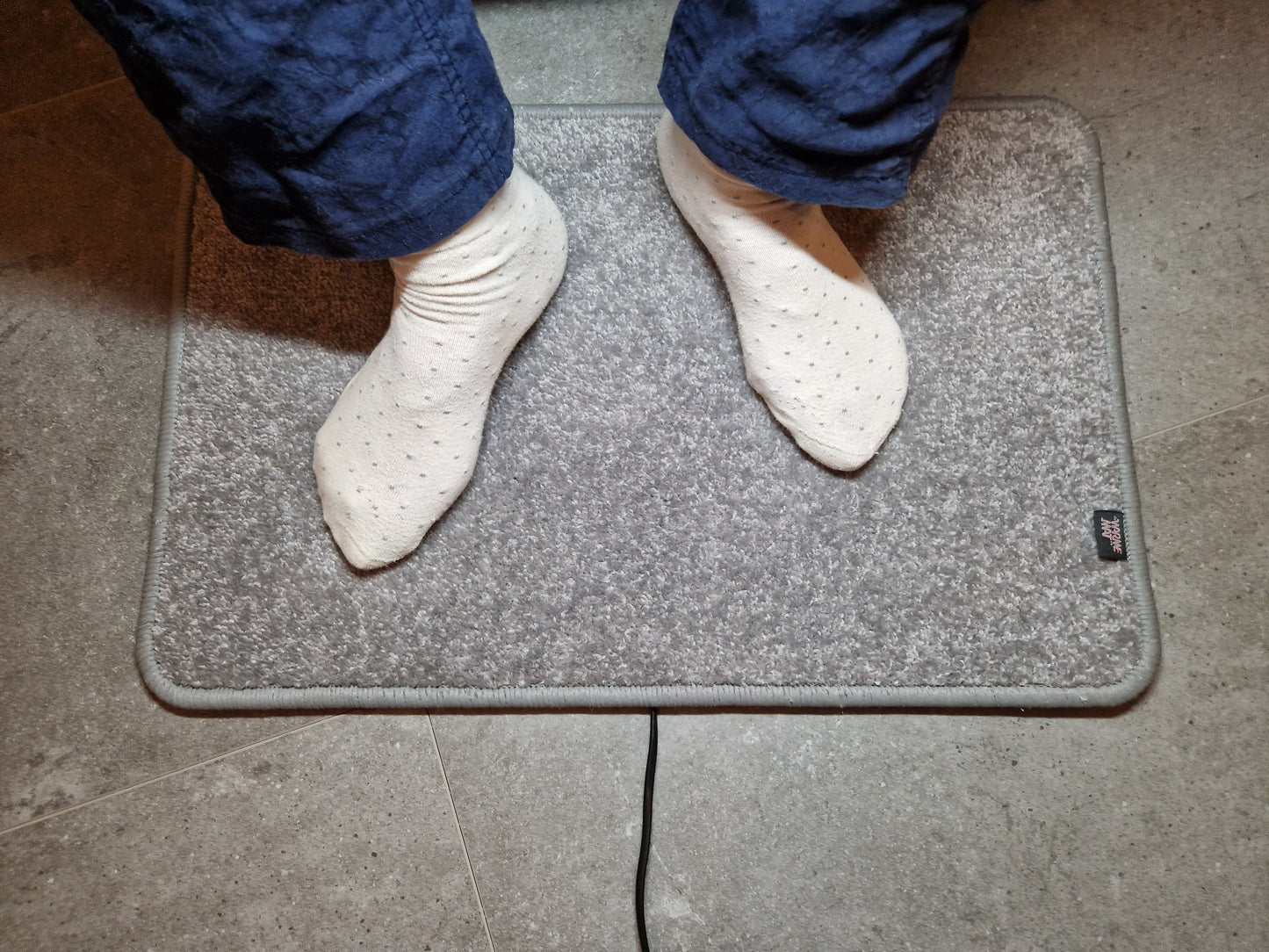 Verwarmde Voetenmat Excellent 35~40°C - Grijs
