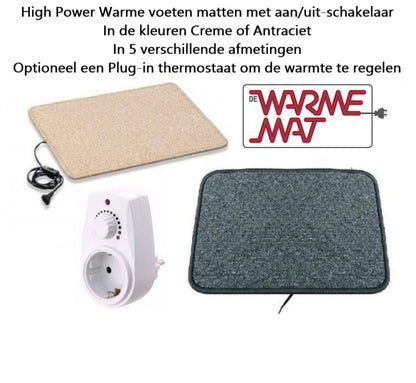 Heated Foot Mat Sublime 40~45°C - Cream